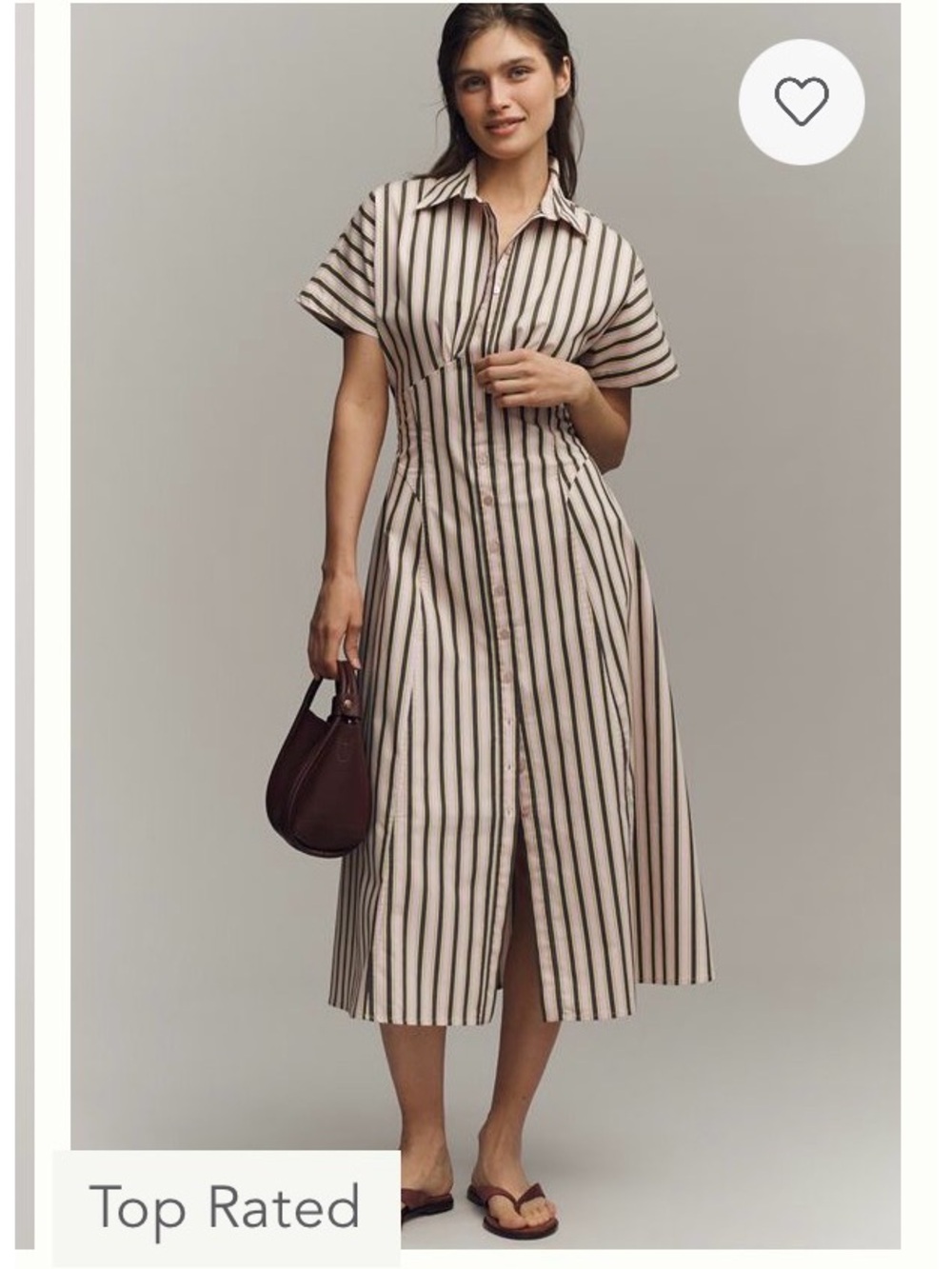 EXQUISE SHORT-SLEEVE RAINA SHIRT DRESS
